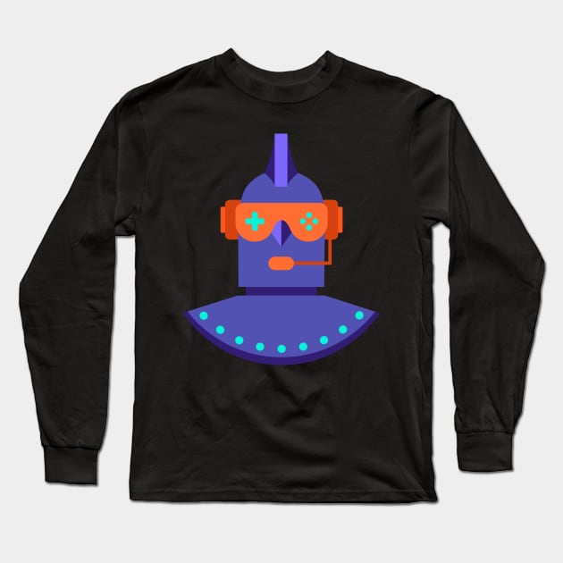 THE LEADERBOARD PURPLE LOGO Long Sleeve T-Shirt by Frederator